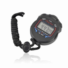 Cronografo digitale portatile LCD, cronometro sportivo, timer, cronometro