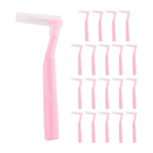 Asus 20pcsbox Ltype 06mm Orthodontic Toothbrush Interdental Brushing Brush Clearance Brush Clean