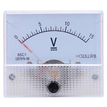 Pointer Type Dc Voltmeter 85c1 Dc 015v Mechanical Analog Voltage Panel Meter
