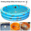 2500w Immersion Heater, Pool Heater Automatic Timer, Safe Pool Heating Immersion Heater,perfect For 2