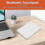 Rechargeable Bluetooth Touchpad with Multi Touch Gestures Wireless Trackpad for Laptop iPad Tablet PC 5