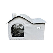 L Stray Cats Shelter Cat Bed Waterproof Pet Supplies Cat Hideaway Outdoor House