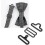 50 Set Bow Tie Hardware Sets Adjustable Straps Necktie Hook Bow Tie 2