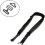 50 Set Bow Tie Hardware Sets Adjustable Straps Necktie Hook Bow Tie 3