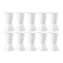 10 Pieces Flower Buckets Cone Vase Decorative Multipurpose Floral Arrangement