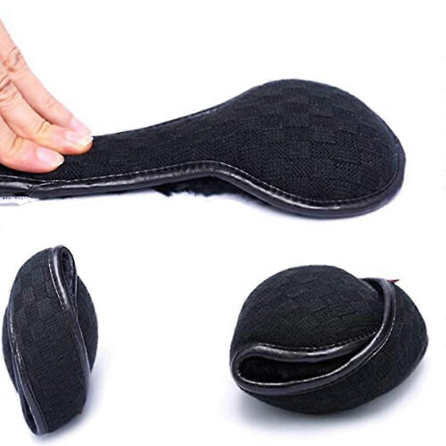 Paraorecchie caldi, scaldaorecchie per uomo e donna, pieghevoli in pile, unisex, invernali. 1