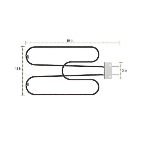 Grill Heating Elements For Q240 Q2400 Series Grills, Replacement Part For 70127 Electric Heating Elements 1