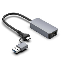 Universal 2500mbps Network Card Usb C Typec Ethernet To Rj45 Wired Adapter 25g Usb 30 Converter