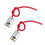 2 PCS BA9S Bulb Socket Holder Base Wire Connector for LED Light Lamp Replacement 3