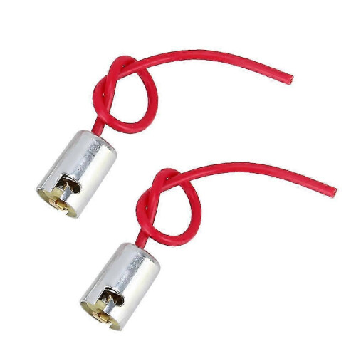 2 PCS BA9S Bulb Socket Holder Base Wire Connector for LED Light Lamp Replacement 2