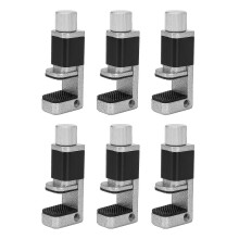 Outils de réparation d'écran de téléphone portable : Kit de fixation d'écran LCD en 6 pièces avec pinces métalliques réglables