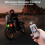 USB Charging Waterproof 4PCS Wireless LED Strobe Lights with Remote Control, 8 Colors for Emergency Warning 5