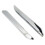 2 Pcs Chrome Silver Anti-Scratch Bumper Strips for Citroen C5 X7 (2007-2015) - Left and Right Replacement 2