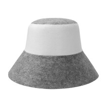 Gray White Style B Sauna Hat Sauna Accessories Premium Protects Hair from Overheating Gift Reusable