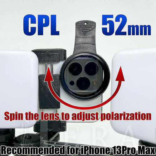 52mm Mobile Phone Cpl Polarizer Polarizer 1