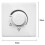 86 Type Ceiling Fan Adjustment Stepless Speed Controller Wall Switch 220V 10A 4