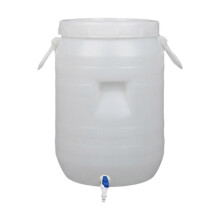 15L Pp Bucket with Lid Water Bucket Lightweight Storage Bin Food Storage Container