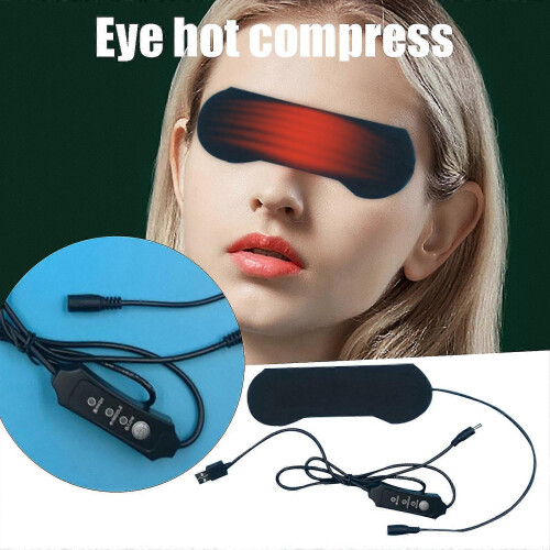 Usb Eye Mask Heating Cloth Three-level Temperature Hot Compress Eye 1