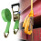 Green Ratchet Strap Cargo Strap Premium High Strength Multifunctional Tie Downs for 4