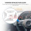 Steering Wheel Button Switch Sticker C E 4