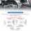 Steering Wheel Button Switch Sticker C E 3