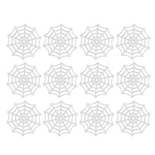 Ragnatele luminose in plastica - 50 pezzi per decorazioni di Halloween in Europa