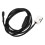 Car Aux Audio Cable Connector With Resistor 1.5m 12 Pin For E60 E61 E63 E64 E65 E66 E81 E82 E83 E87 5