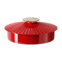 Single layer Divided Serving Tray with Lid Snack Platter Food Plates with Compartments