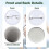 300 Sets 32mm Blank Button Badge Parts for Button Machine 58mm 3