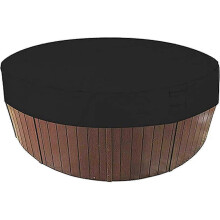 160*30cm Round Swimming Pool Cover Swimming Pool Solar Cover,Waterproof Spa Cover 100 UV Resistant, 190T for Outdoor Spa Tub