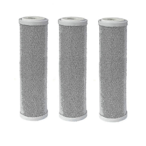 Aktivkohle-Wasserfilter 10 CTO 3 Stück, Wasserfilterkartuschen