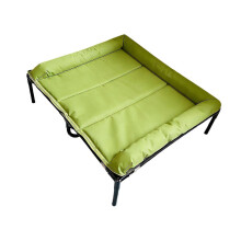 green Elevated Cooling Dog Bed Pet Hammock Cot Waterproof AntiSlip with Breathable