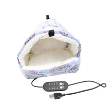 Violet L Hamster Warm House Fleece Hut USB Powered Adjustable Temperature Comfortable