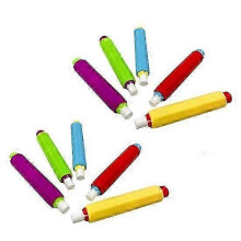 10Pcs Chalk Holders Adjustable Prevent Breakage Dust-proof Writing Plastic Teacher Chalk Pen Clips for School