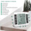 Upgraded Version Refrigerator Thermometer Wireless Digital Freezer 4