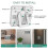 Upgraded Version Refrigerator Thermometer Wireless Digital Freezer 5
