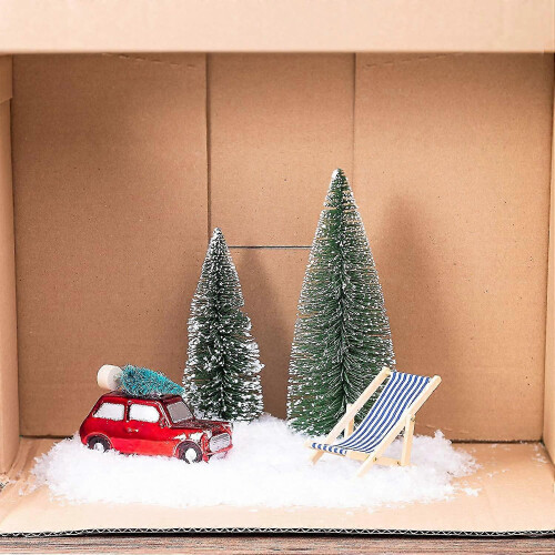 Small Christmas Tree, Valentines Day Decor, 5pcs Mini Christmas Tree Set 1