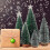 Small Christmas Tree, Valentines Day Decor, 5pcs Mini Christmas Tree Set 3