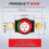Top Post Battery Disconnect Switch, Car Battery Disconnect Switch 12V-48V 2