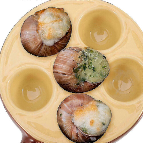 Durable Ceramic Escargot Grill Holder for Snails with Non-Slip Design 1