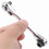 Mini 1/4inch Double Ended Quick Socket Ratchet Wrench Rod Screwdriver Bit Tool 2