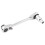 Mini 1/4inch Double Ended Quick Socket Ratchet Wrench Rod Screwdriver Bit Tool 3