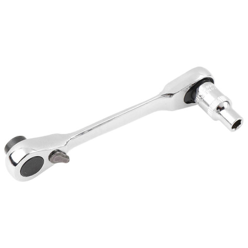 Mini 1/4inch Double Ended Quick Socket Ratchet Wrench Rod Screwdriver Bit Tool 2