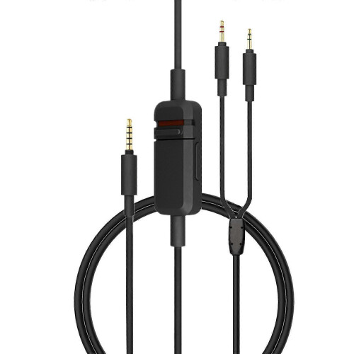 Stereo Headphone Jack Cable for Beyerdynamic MMX300 Headset Replacement Line 2