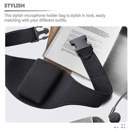 Microfoonriem Microfoon draagtas Fitness microfoontas Microfoonhoesje voor workoutinstructeurs -ys 2