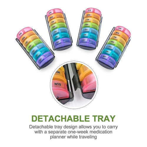 28 Day Extra Large Monthly Pill Organizer 2