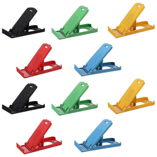 100pcs Foldable Mobile Phone Holder Adjustable Universal Desktop Phone Stand 1