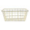 Storage Basket Solid Color Household Iron Basket Storage Box 2