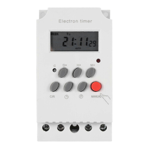 KG316T-II 30A Digital Timer Switch AC-DC 12V 100x55x45mm 1