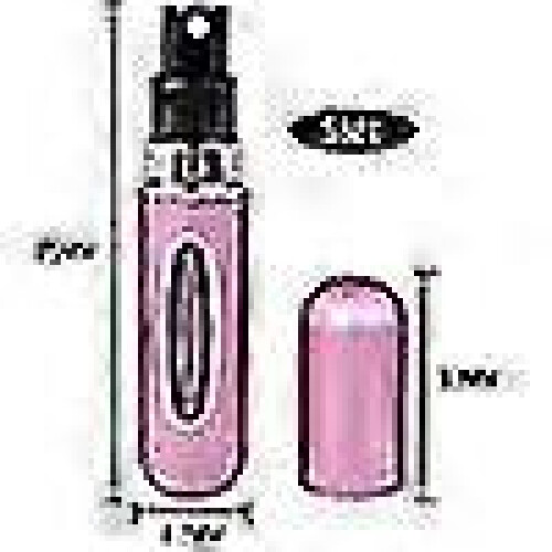 5pcs Portable Perfume Atomizer, Mini Travel Perfume Atomizer Refillable, Spray Atomizer Perfume Bottle 2